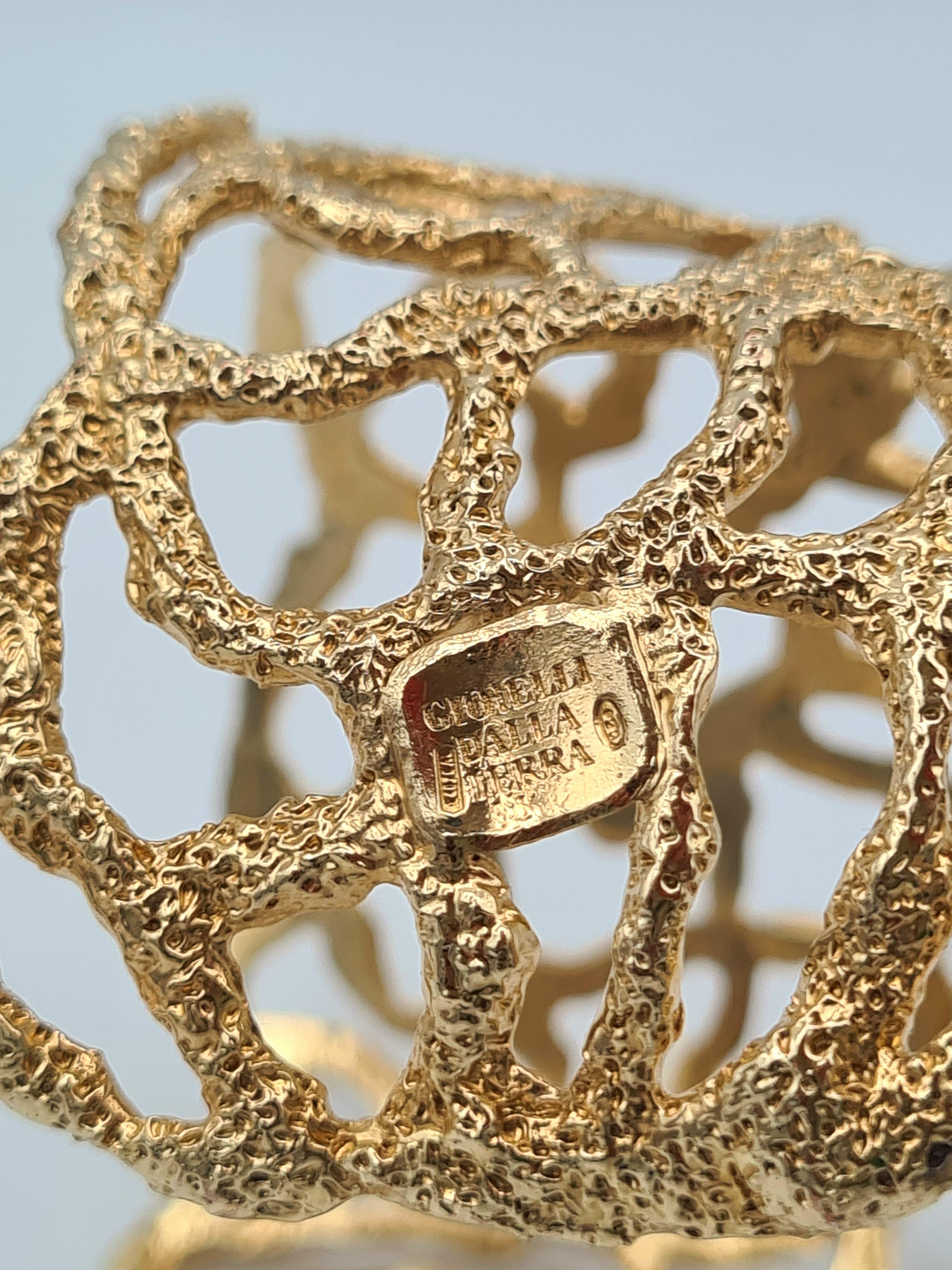 Bracciale Collezione Fascia Disco Traforato preistorico en vente 3