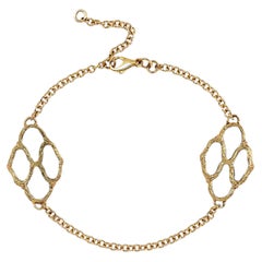 Pulsera con incrustaciones de nácar sobre oro amarillo de 18 quilates - Colección DREAMLAND*