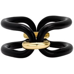 Armband in Ebano und Oro Giallo 18kt - Sammlung ROBERTA*