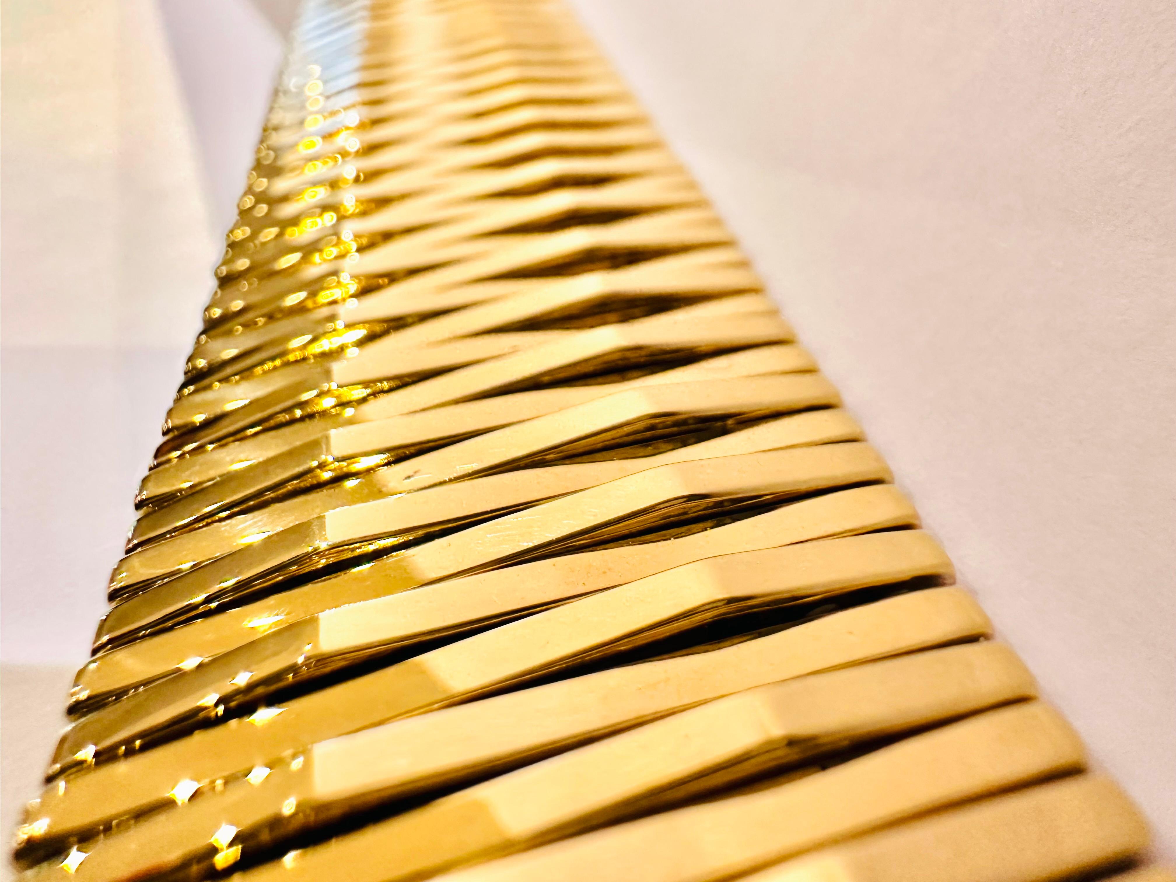 Bracciale oro Chimento: L’arte dell’eleganza  oro giallo e bianco 18kt For Sale 2