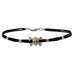 Pirate Bracelet in 18Kt White Gold and Diamonds
