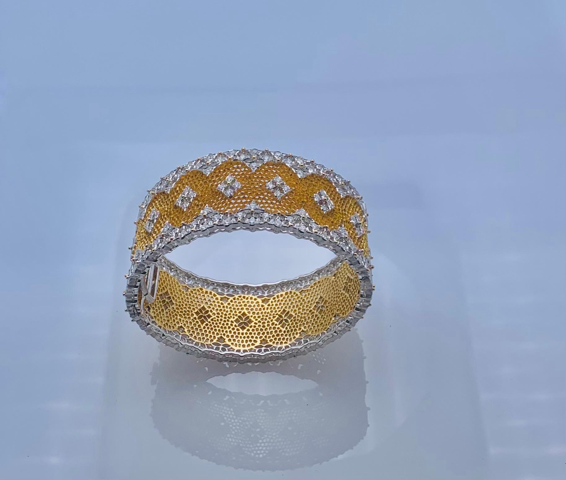 Round Cut bracciale tulle Buccellati in vendita
