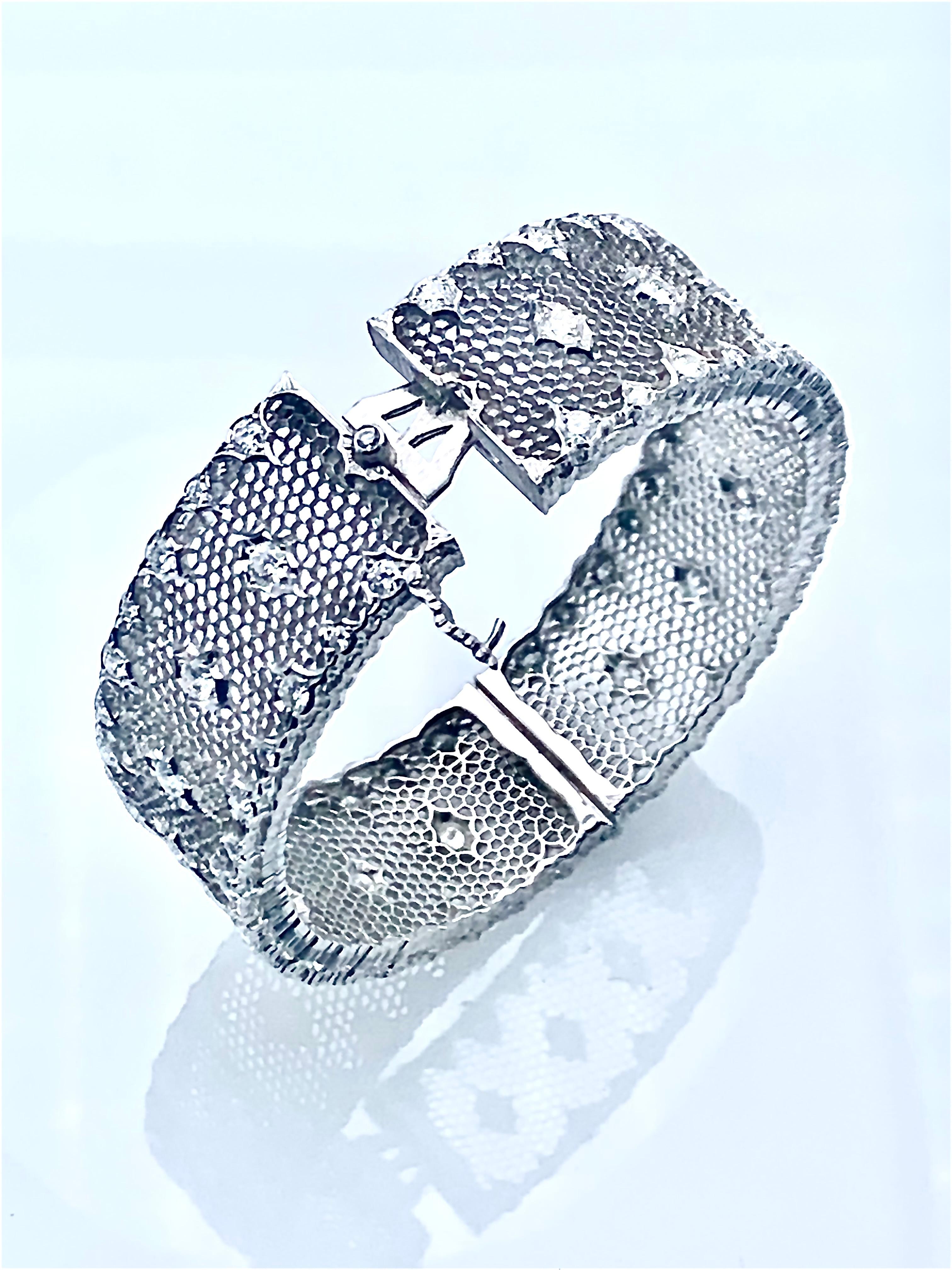 Round Cut bracciale tulle Buccellati in vendita