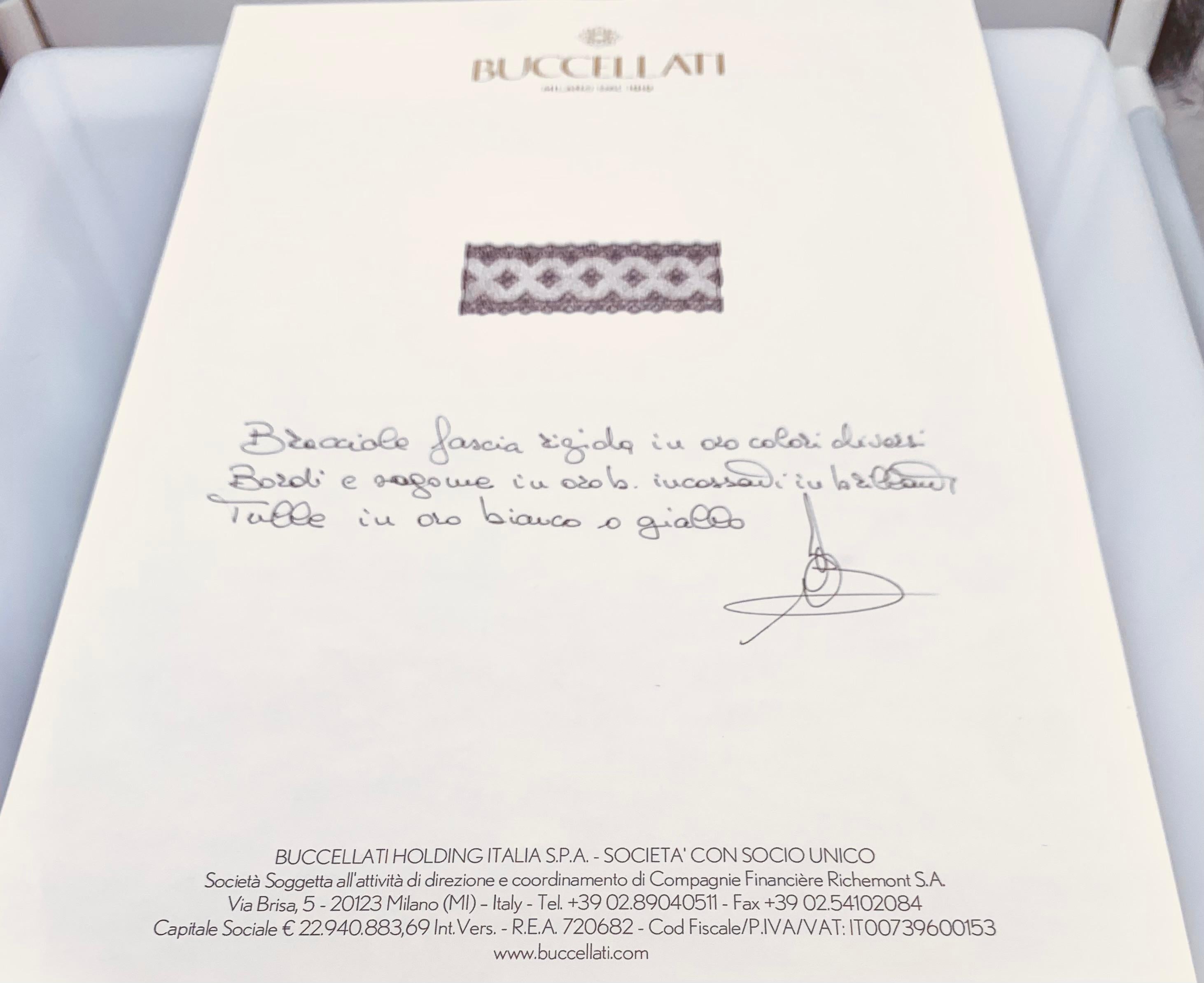 Donna bracciale tulle Buccellati in vendita