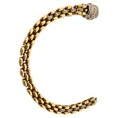 Bracciale Unisex in Oro 18 kt con Diamanti 0.54: Eleganza e Versatilità