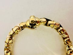Baraka Herrenarmband aus 18kt Gelb- und Weißgold - Kraft und Eleganz