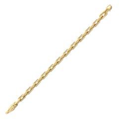 Braccio 14k Yellow Gold Men's Link Bracelet 49.4 Grams