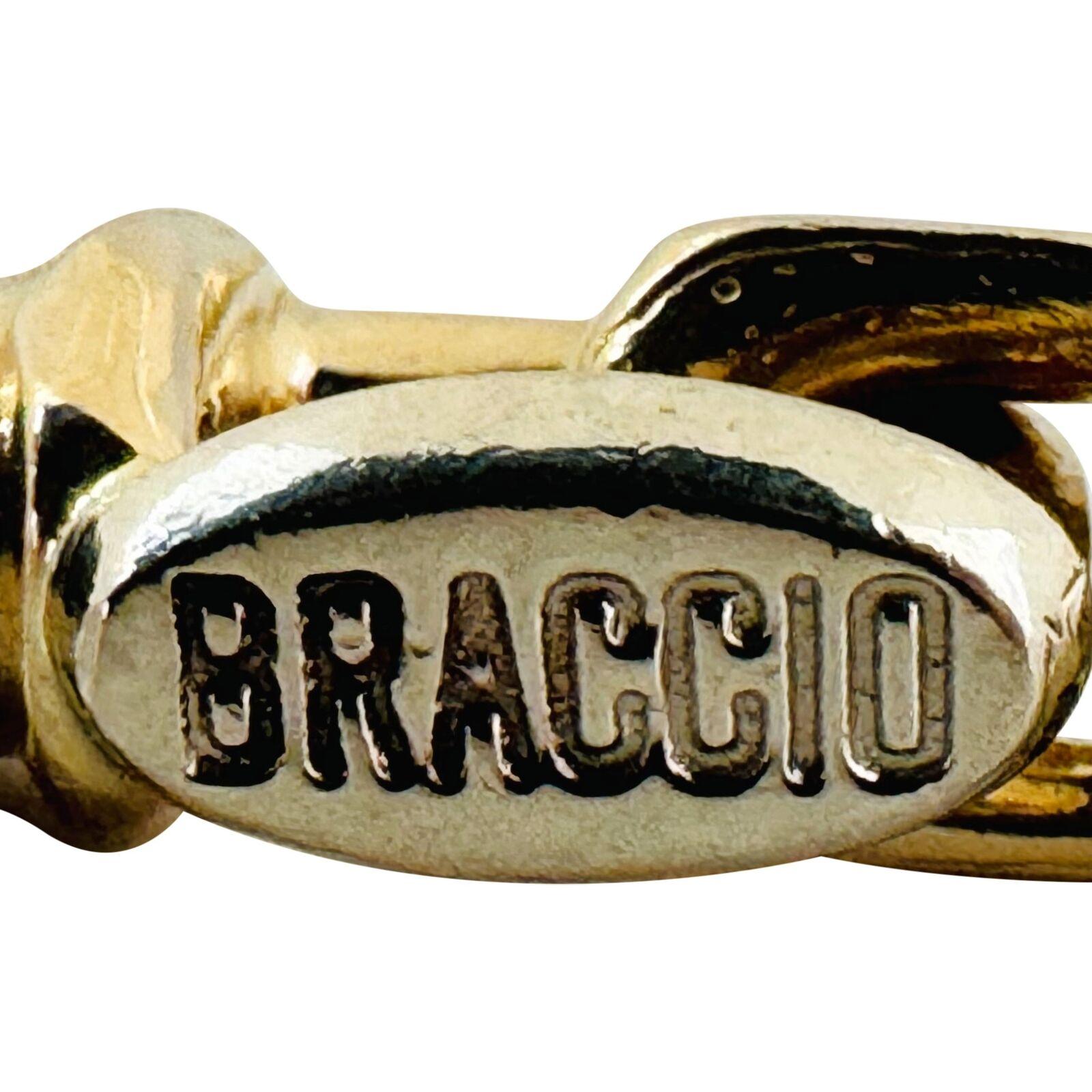 Braccio 18 Karat Gelbgold massive Anker Mariner Gliederkette Halskette 3
