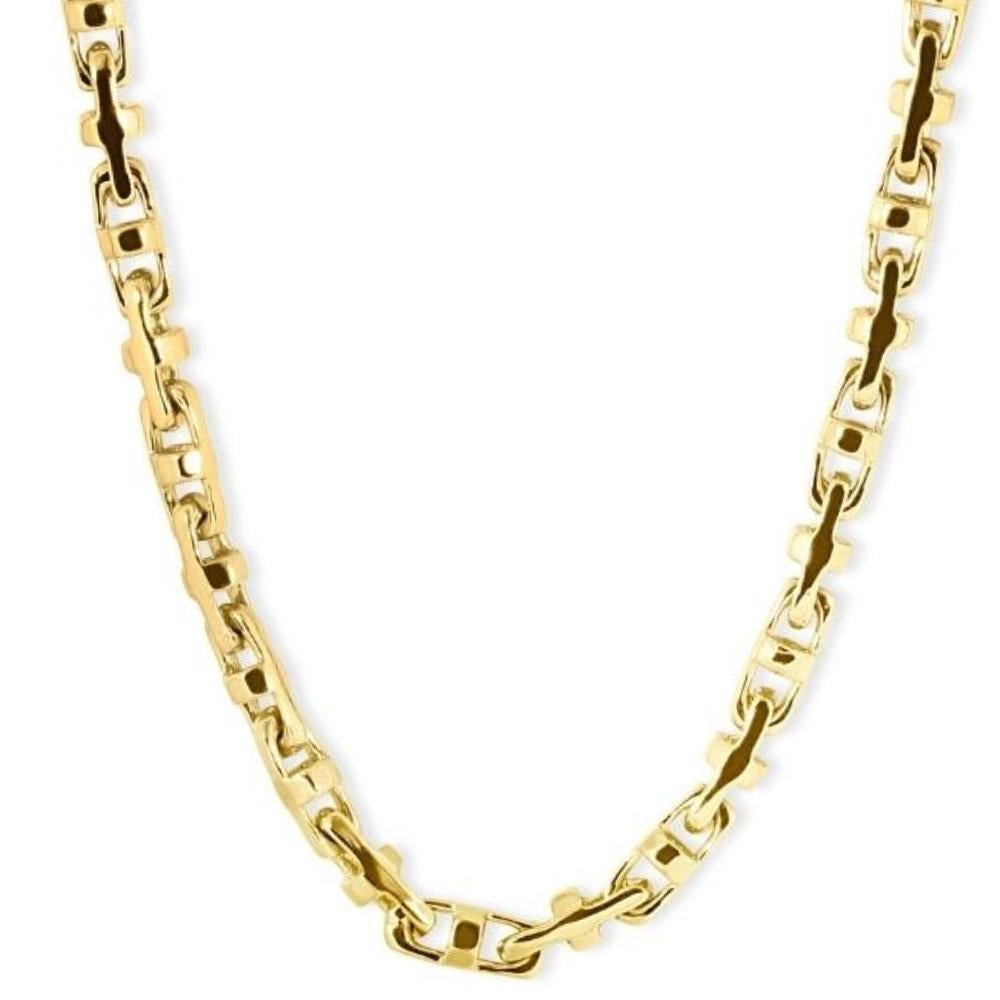 18k white gold chain