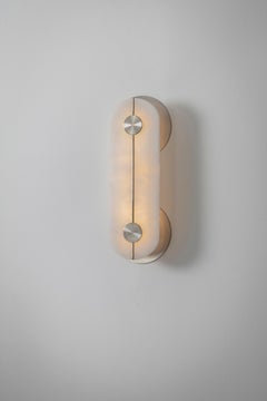 Brace Wall Light Nickel Large by Bert Frank