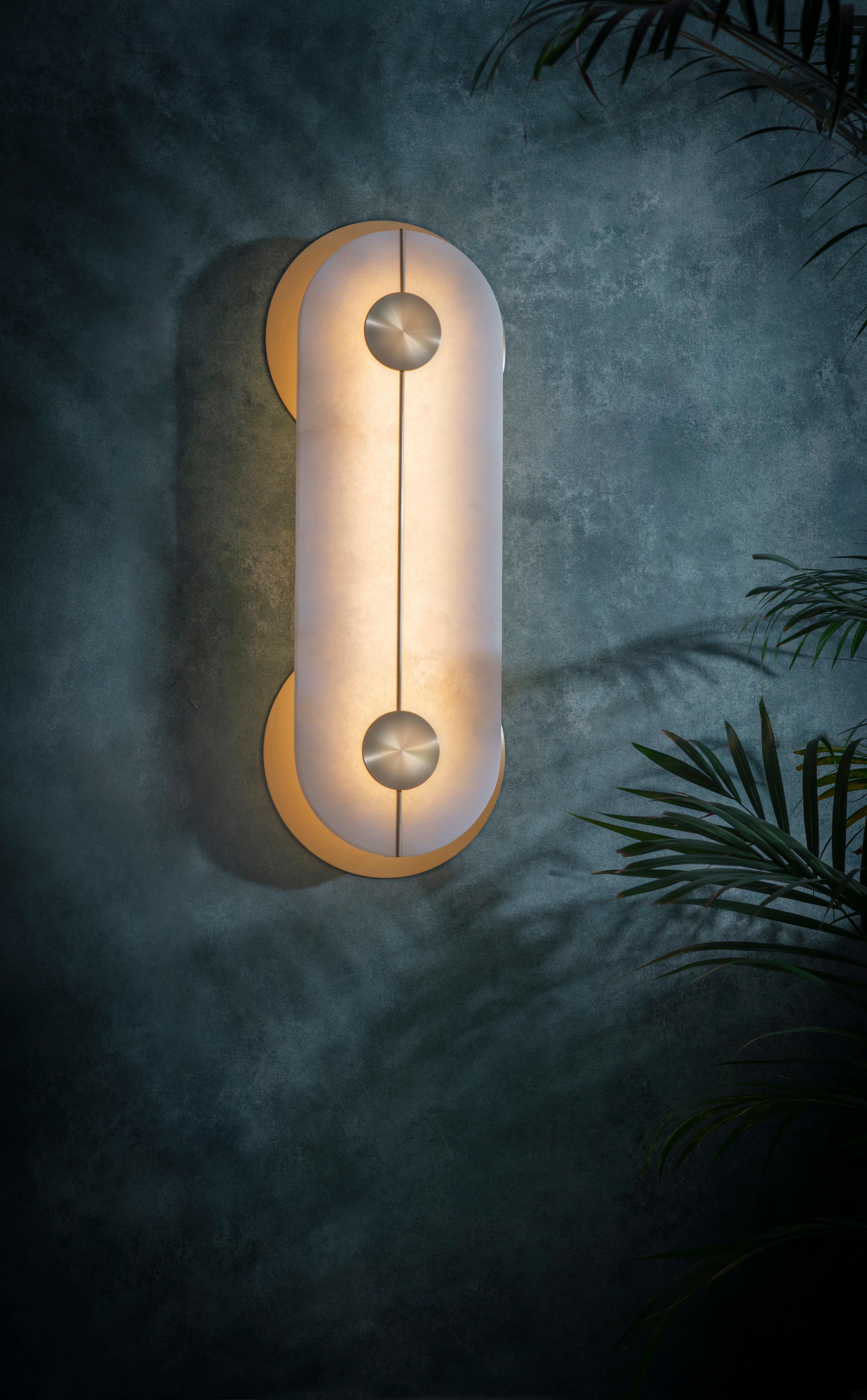 Brace Wall Light Small by Bert Frank In New Condition For Sale In Geneve, CH