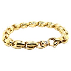 Bracciale 0, 03 Diamanti Oro Giallo 18 Carati