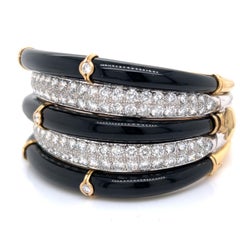 BRACELET- 24.00 Carat Diamonds in 18K Yellow and White Gold.
