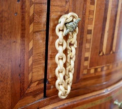 Bracelet Anchor-Link Brushed Satin Hammer Mesh in 18 Carat Yellow Gold
