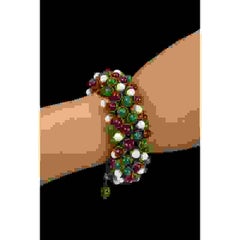 Bracelet Attributed to Lola Prussac, 1960's