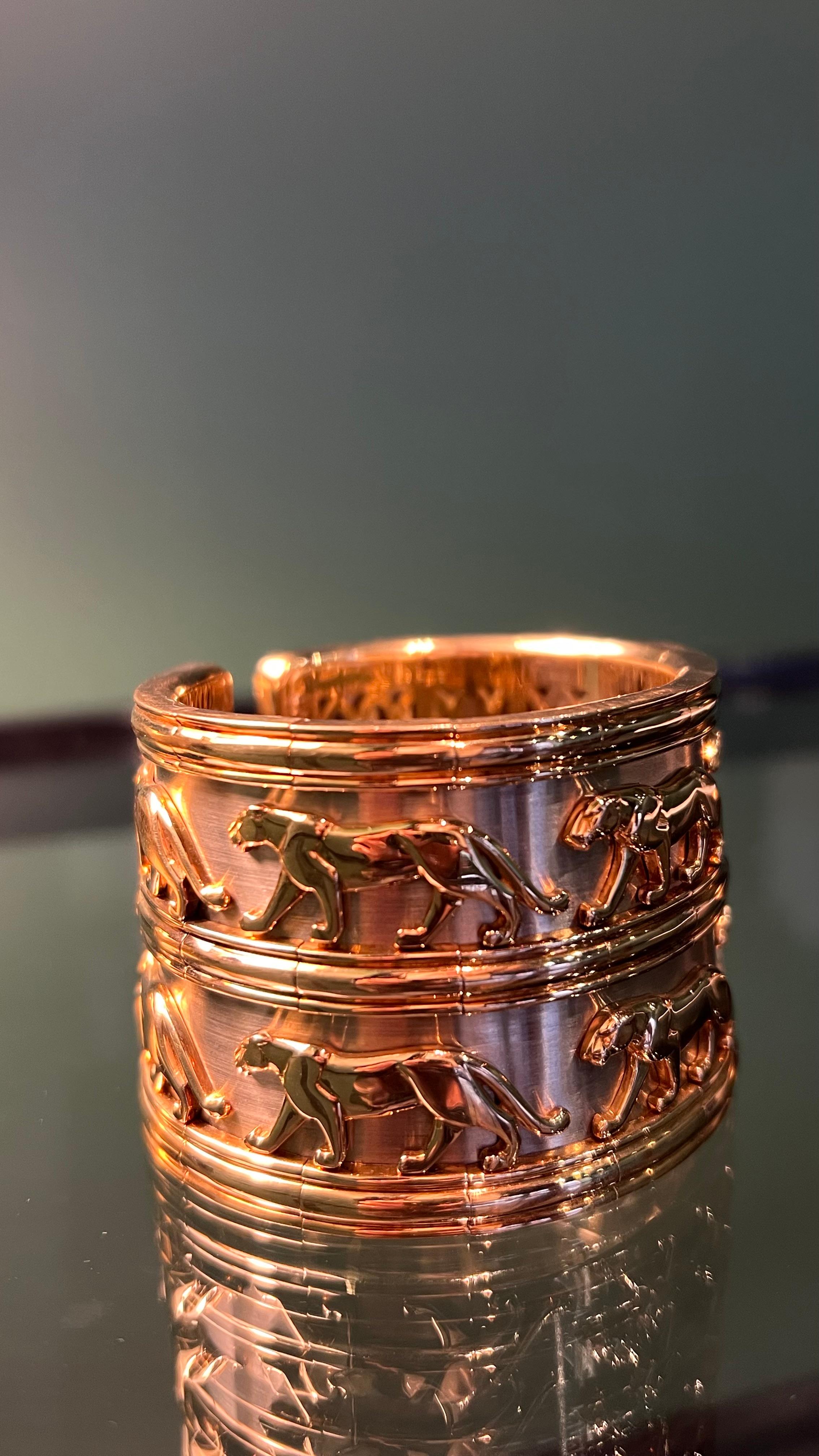 Armband Manschette Cartier 1980er im Angebot 11