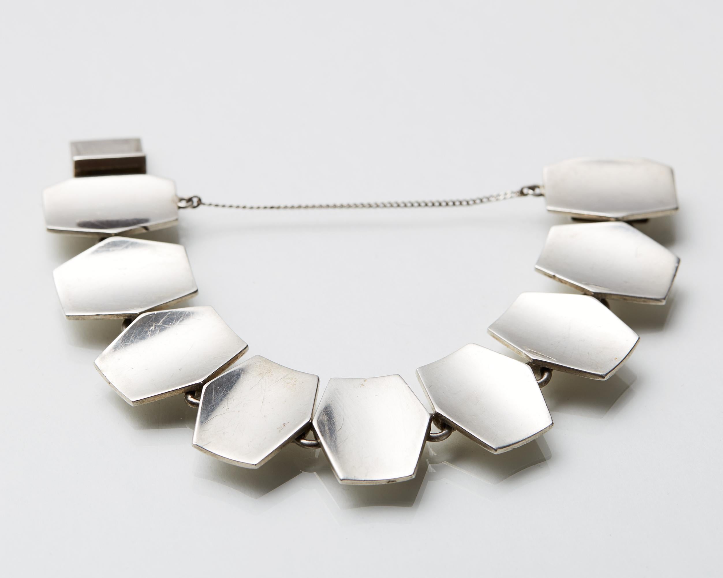 Modern Bracelet Designed by Pege 'Carl Erik Palmberg' for Alton, Sweden, 1969 For Sale