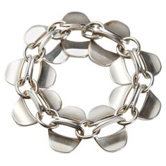 Bracelet Designed by Pege for Alton, Sweden, 1968, Sterling Silver
