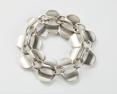 Bracelet Designed by Pege for Alton, Sweden, 1968, Sterling Silver