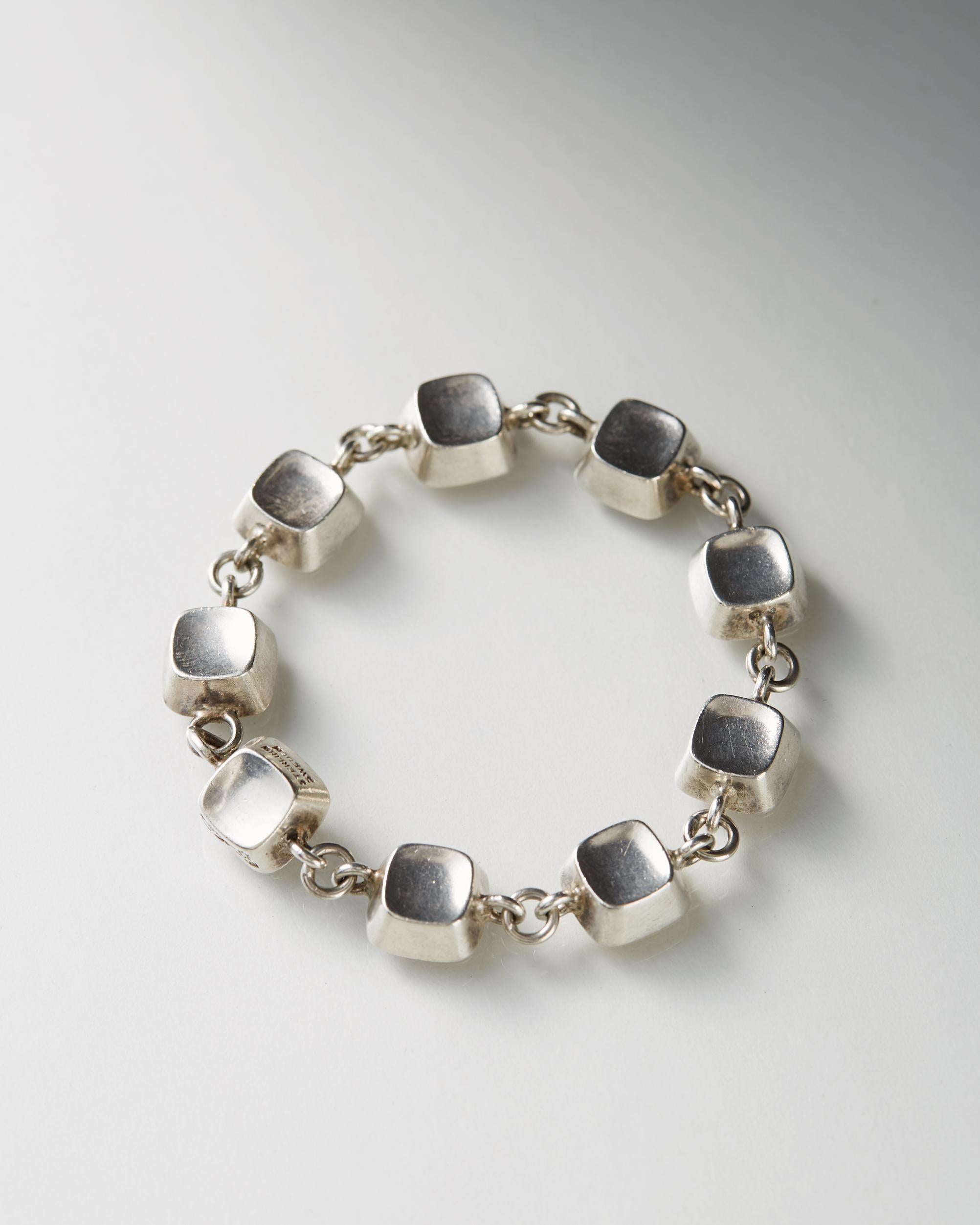 Modern Bracelet Designed by Sigurd Persson for Heribert Engelbert, Sweden, 1957 For Sale