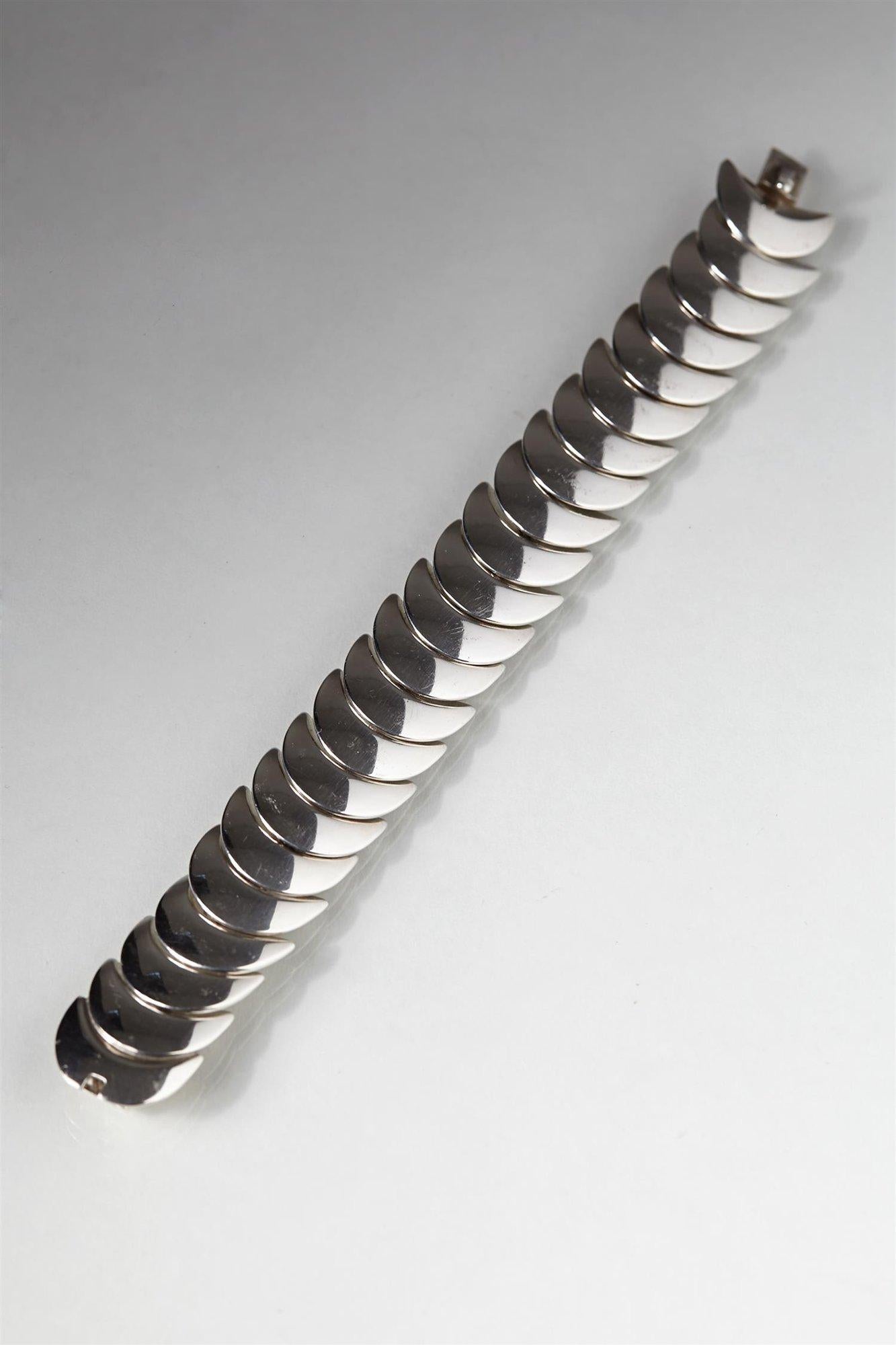 Modern Bracelet for Hans Hansen’s Eft., Denmark, 1980s For Sale