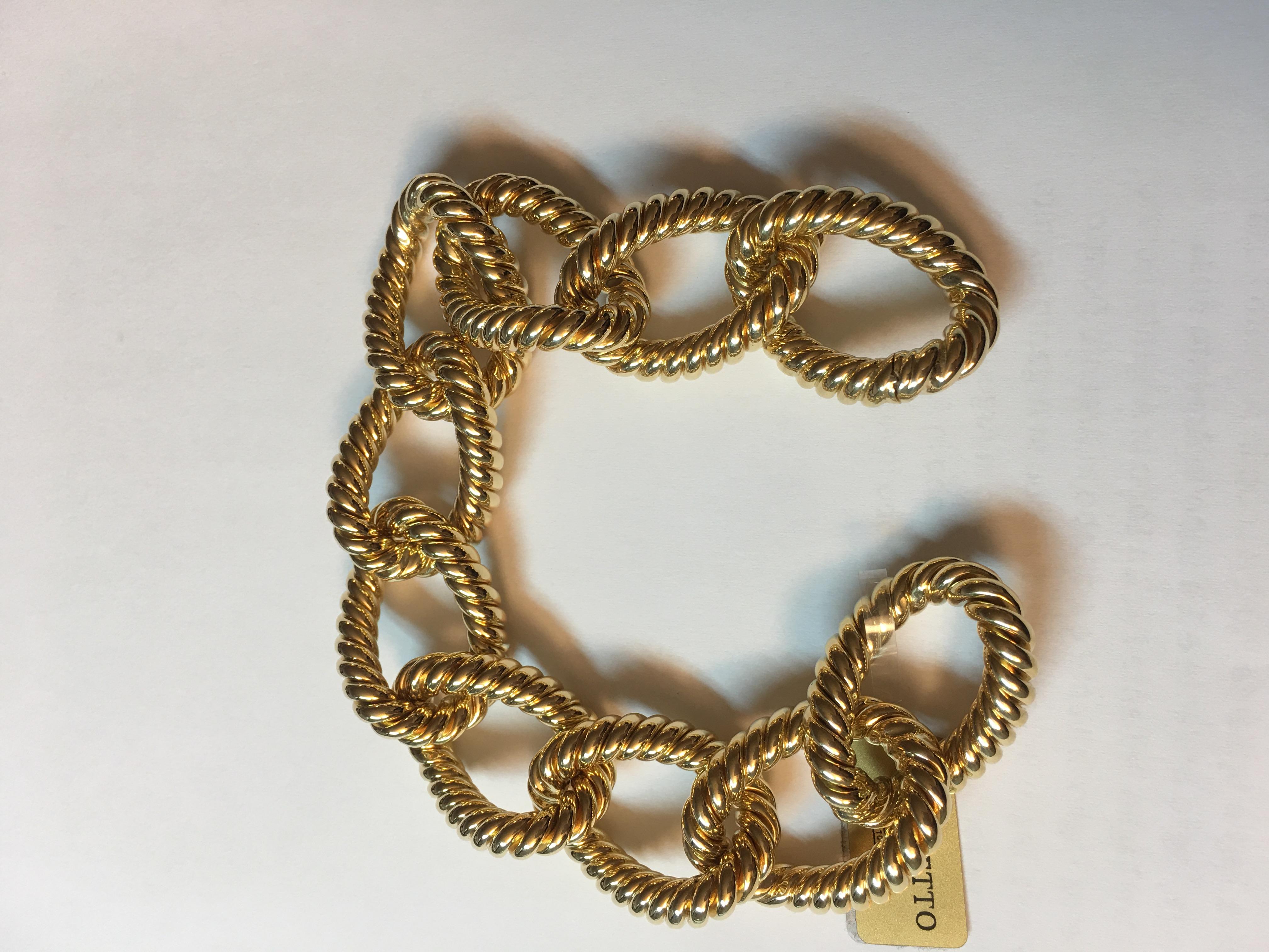 Bracelet en or jaune 18 carats de la collection 
