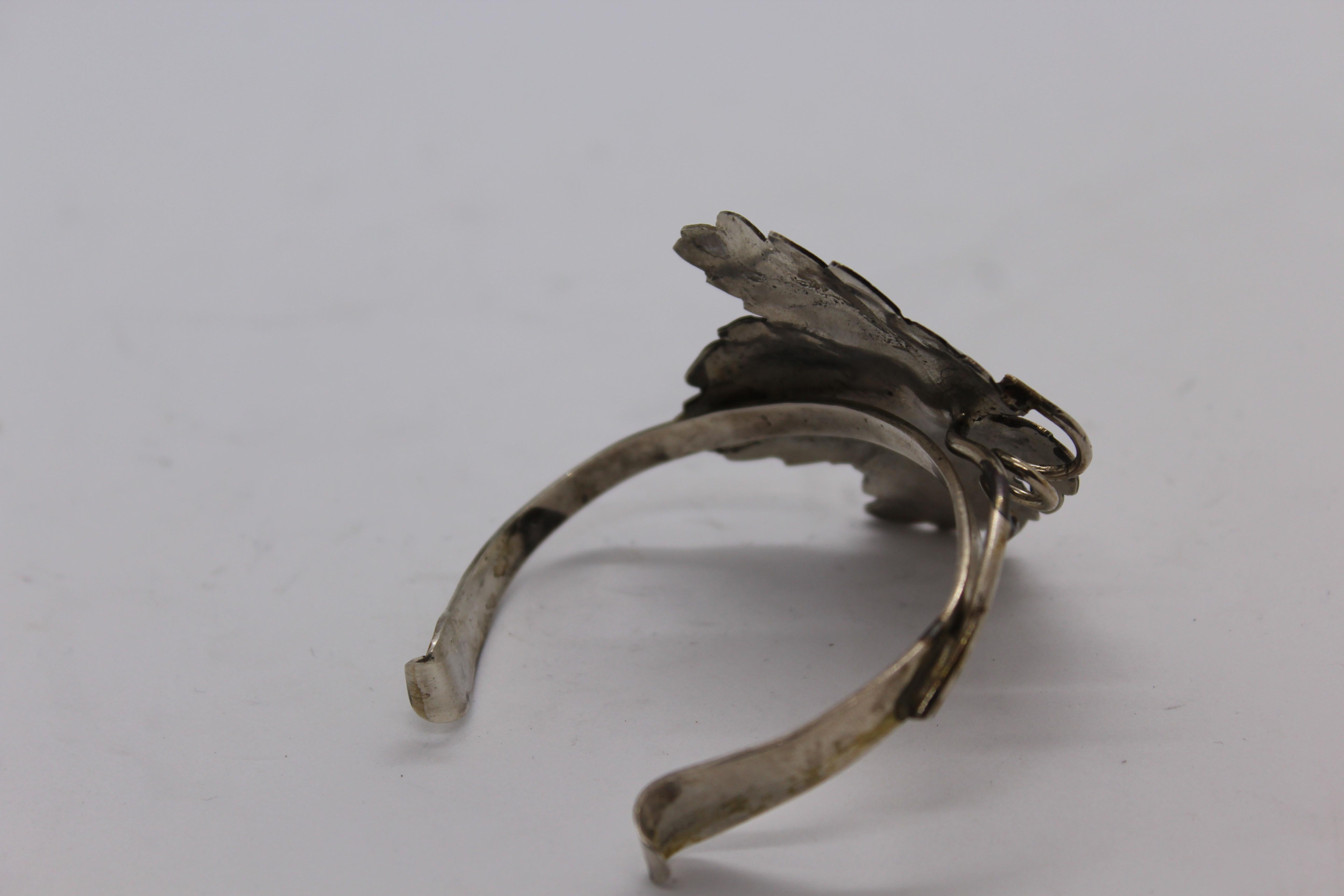 Femenino o masculino Pulsera, Vid de uva Schiava, Plata de ley, Regalo elegante, Hecho a mano, Italia en venta