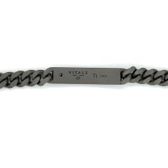 Bracelet Groumette in Titanium