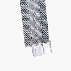 Bracelet Haute Joaillerie En or 18 Carats Serti De Diamants: 3.85 Carats