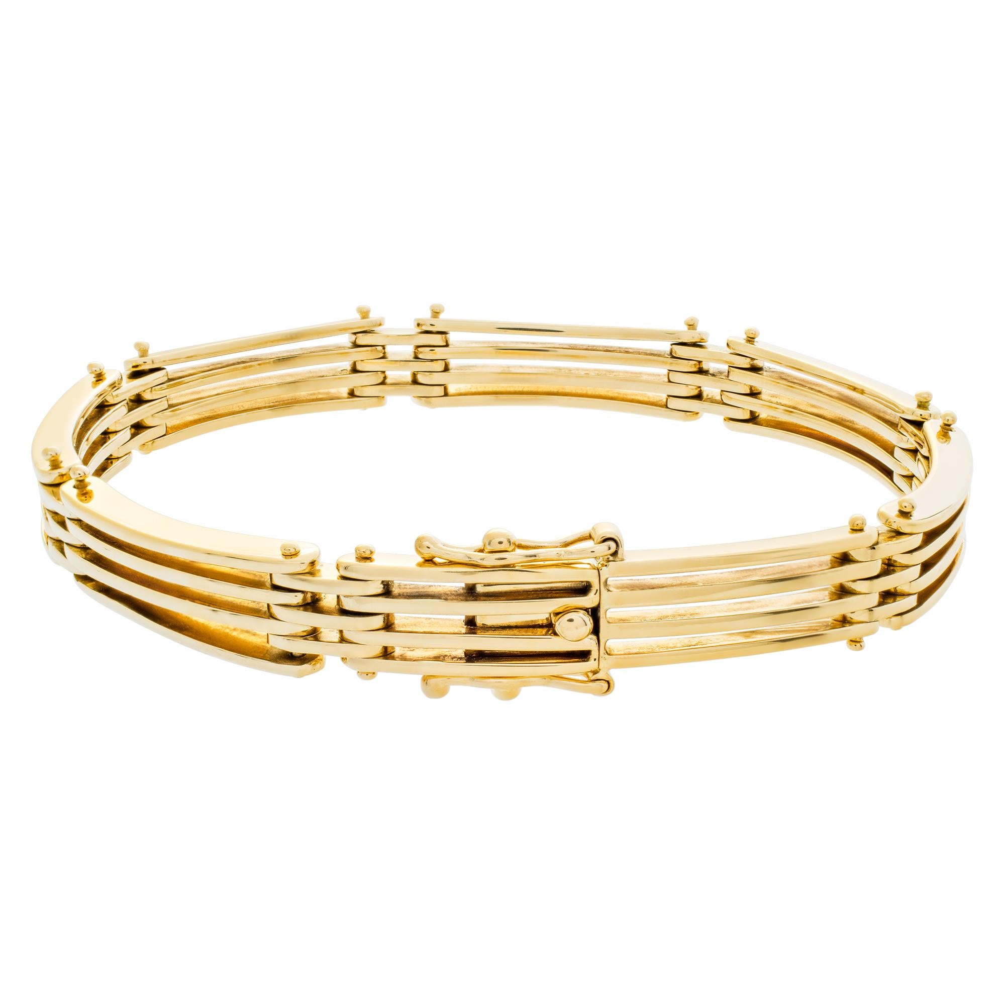 Men's Bracelet in 14k Yellow Gold