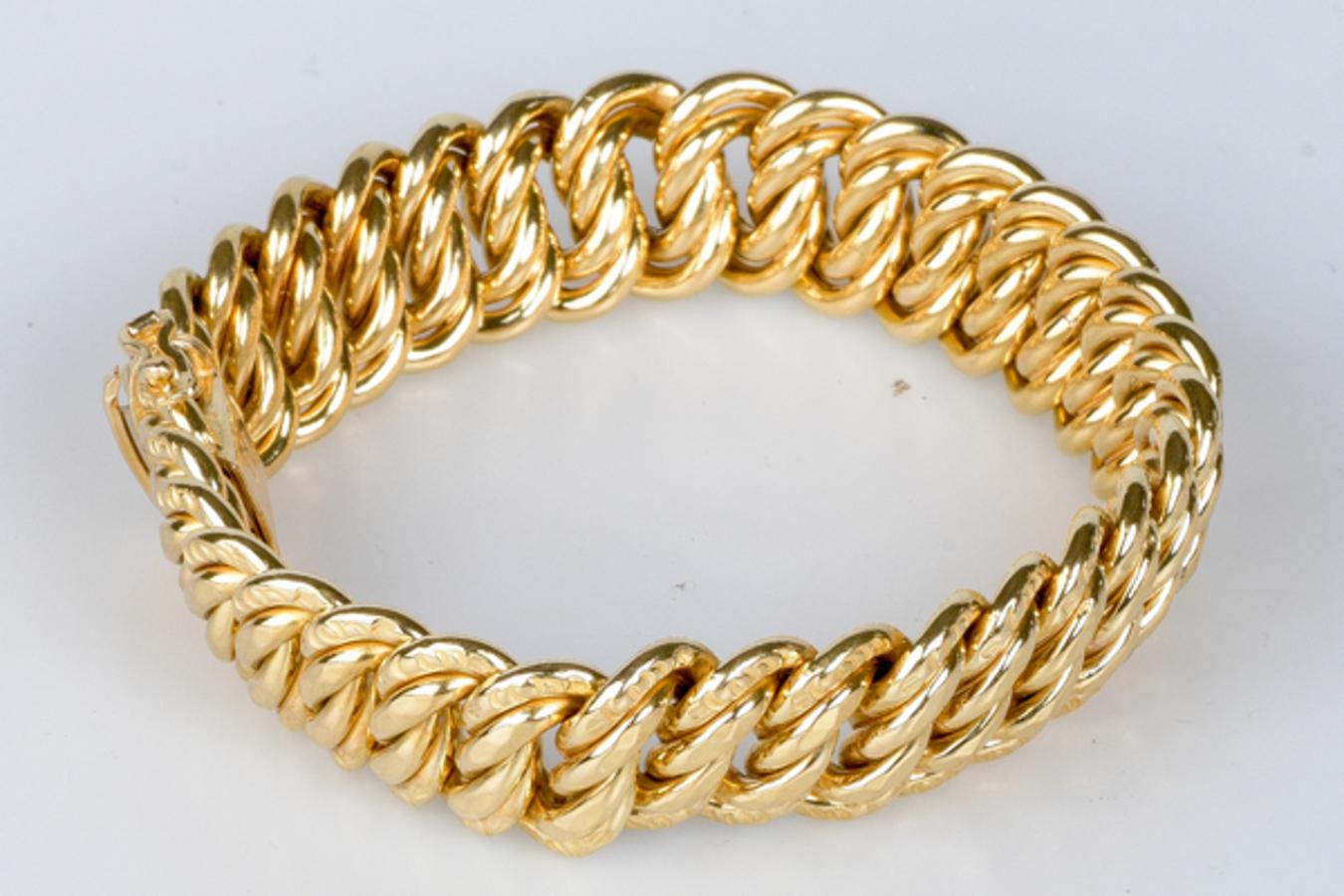 gold name bracelet mexican
