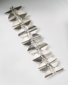 Bracelet Model 165 Designed by Nanna Ditzel for Georg Jensen, Denmark, 1966
