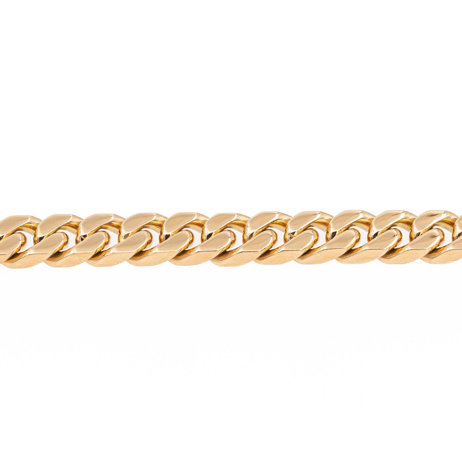 all saints gold bracelet