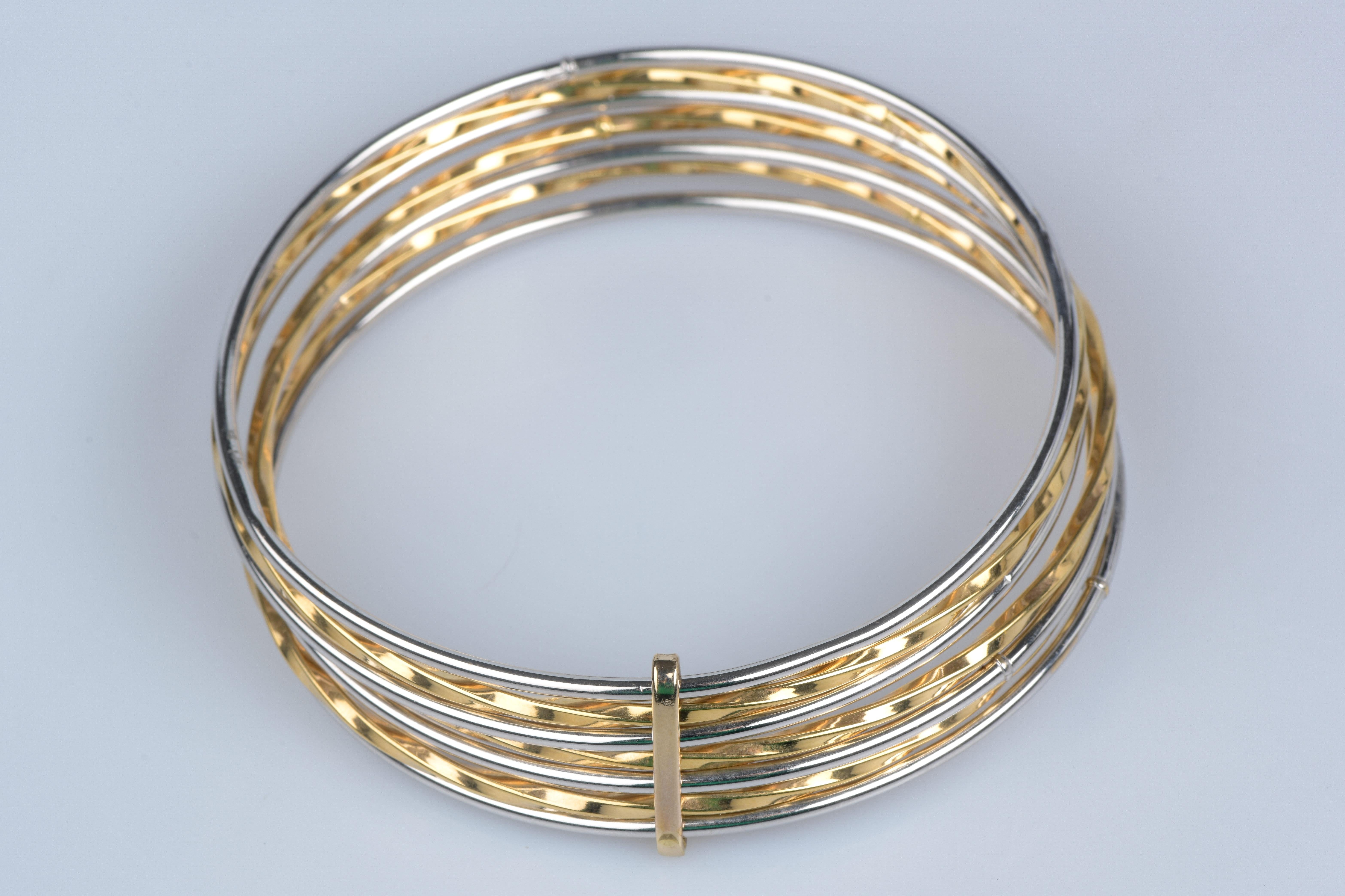 bracelets semainier en or 18 carats
