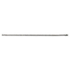 Bracelet Tennis Diamond 4.85 Ct Brilliant Cut White Gold 18 Karat