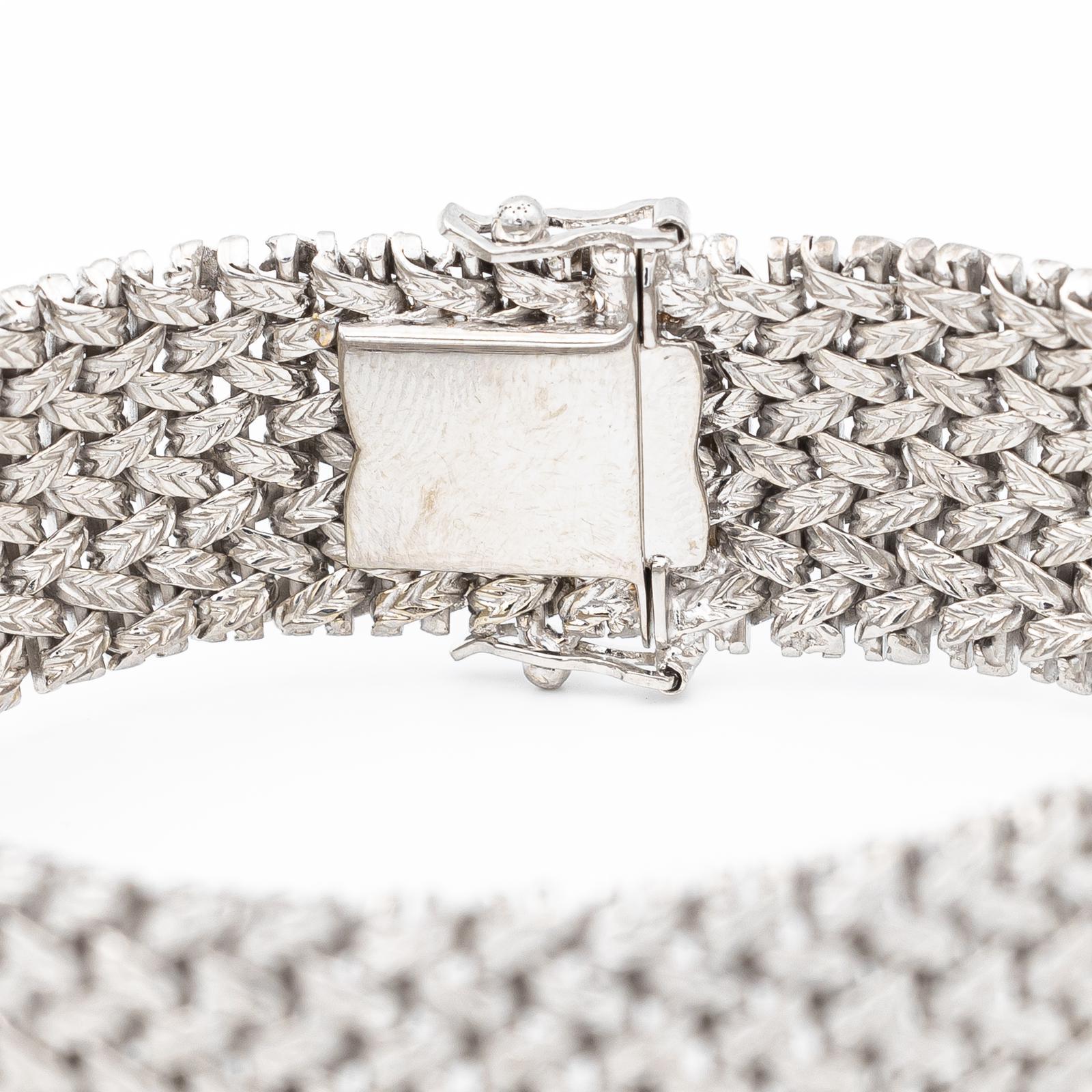 Armband Weißgold im Zustand „Hervorragend“ in PARIS, FR