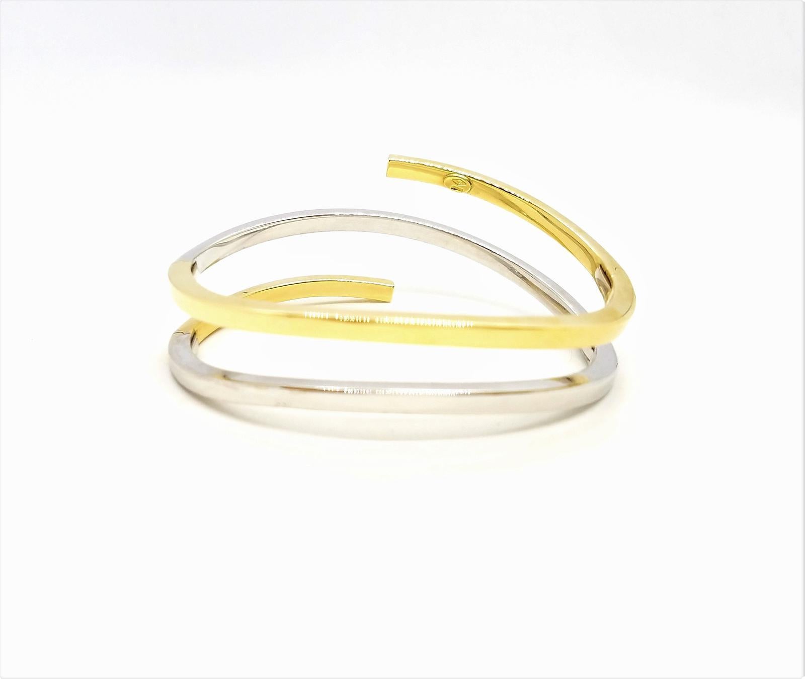 Bracelet en or blanc en vente 1