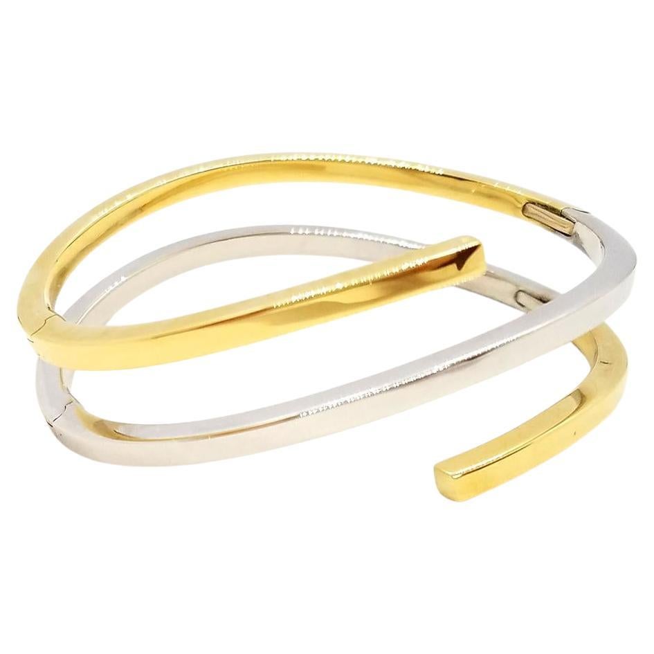Bracelet en or blanc en vente