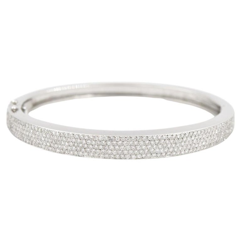 Bracelet White Gold Diamond For Sale at 1stDibs