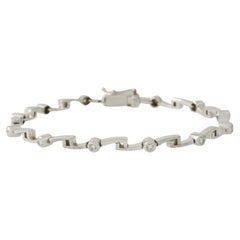 Bracelet with 12 Diamonds