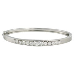 Brilliante con diamanti taglio brillante fino a 1,50ct in oro bianco 18k