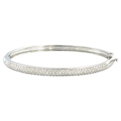 Bracelet with Diamond 18k white gold