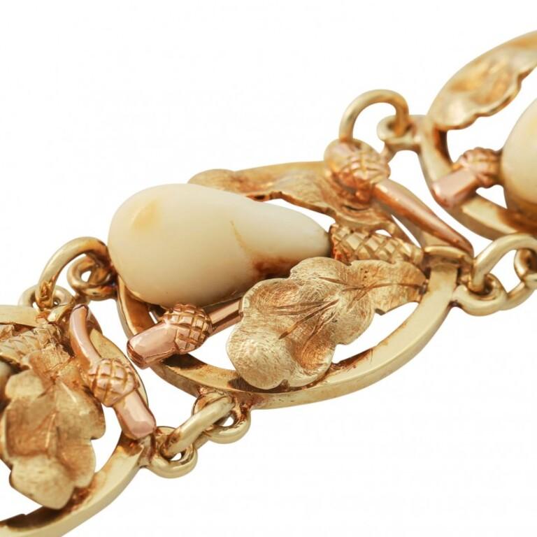 Armband mit Grandeln (Moderne) im Angebot