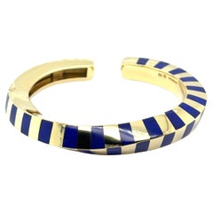 Pulsera de lapislázuli en oro de 18 quilates de Angela Cummings para Tiffany & Co.