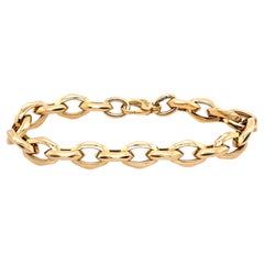 Bracelet with Lobster Clasp in 18ct Yellow Gold