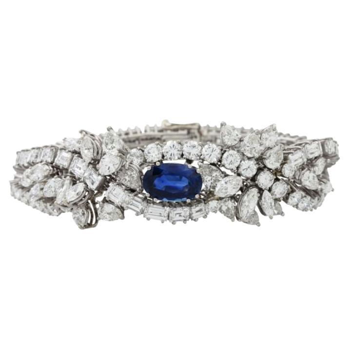 Bracelet with Numerous Diamonds Total Approx. 23.5 Ct For Sale