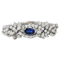 Bracelet with Numerous Diamonds Total Approx. 23.5 Ct