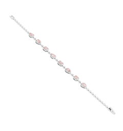 Bracelet with Pink Fancy Shape Diamonds