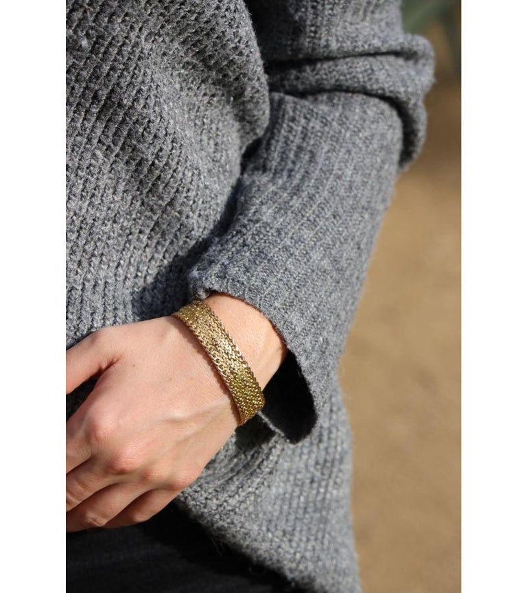 Yellow - Brass Metal Handcrafted Bracelet (Adjustable) 78 main image 0