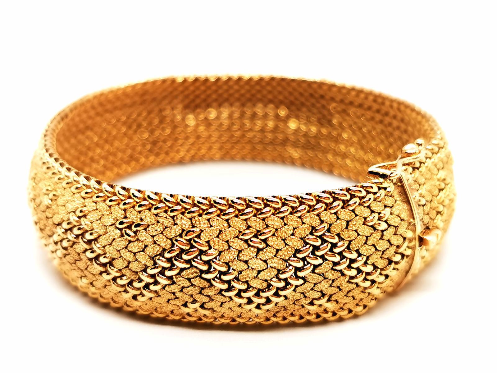 Gelbgold-Armband im Zustand „Hervorragend“ in PARIS, FR